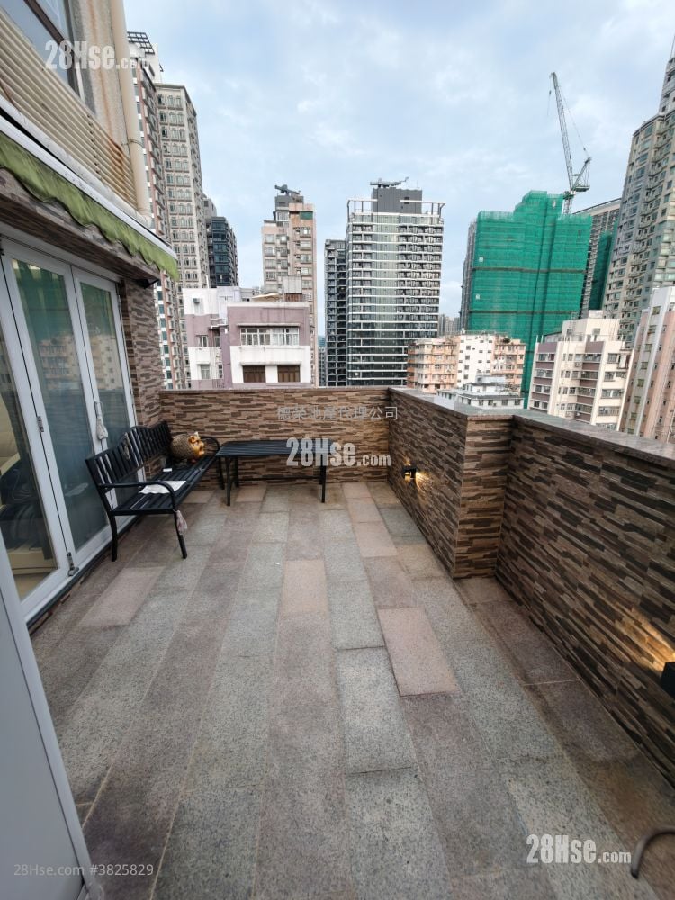 金華大廈 租盤 2 房 , 1 浴室 428 平方呎