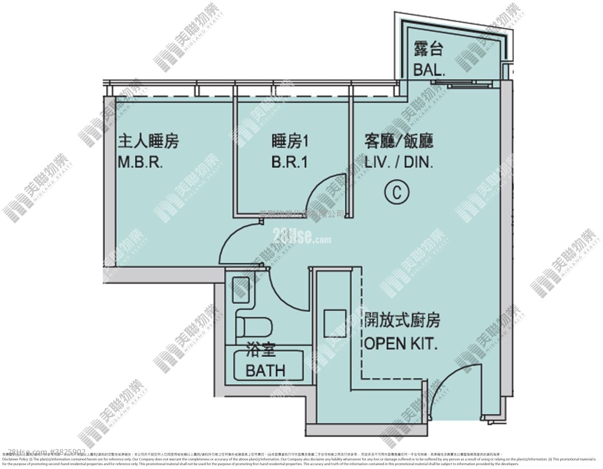 SAVANNAH 售盘 2 房 464 平方尺