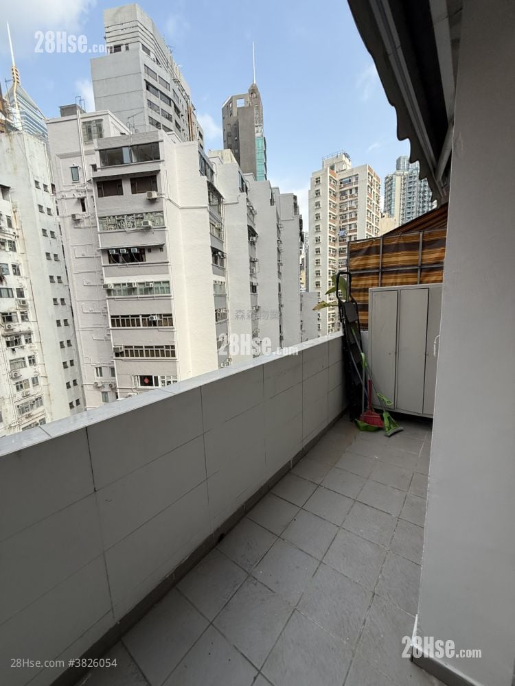 嘉宁大厦 租盘 开放式间隔 , 1 浴室 352 平方尺