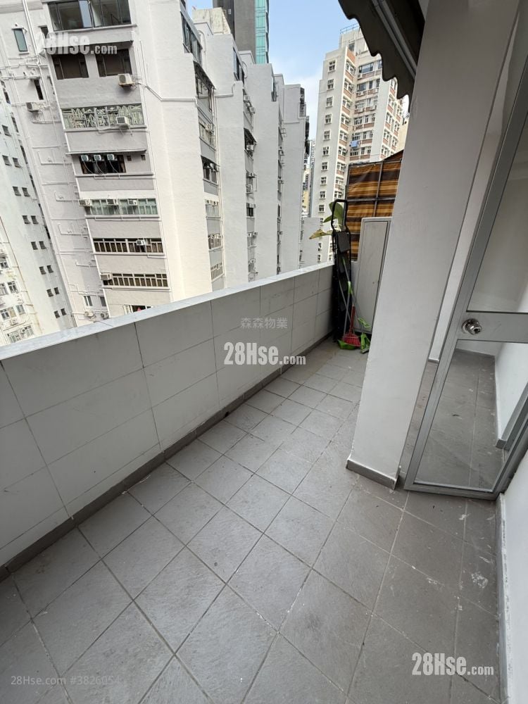 嘉宁大厦 租盘 开放式间隔 , 1 浴室 352 平方尺