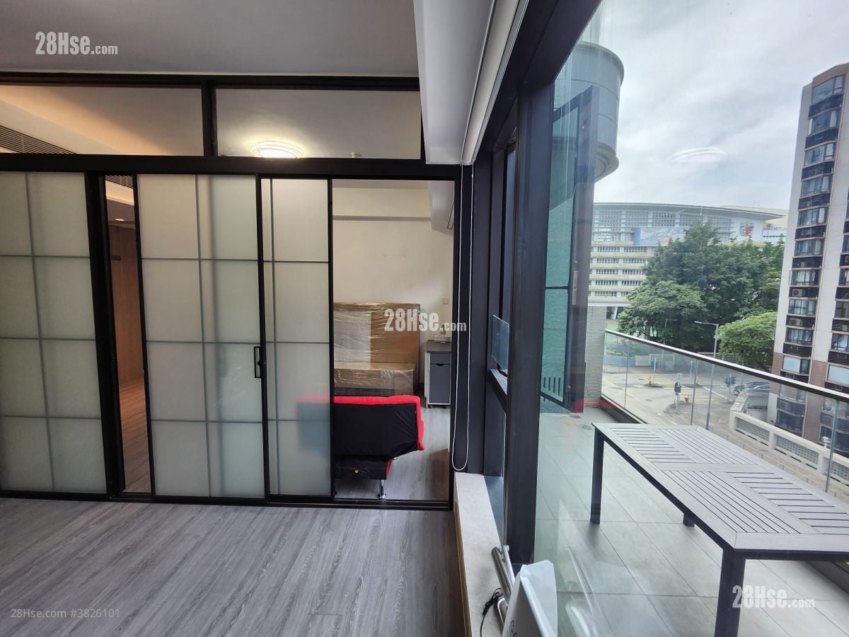 主人房: 瀚名 售盤 1 房 , 1 浴室 387 平方呎