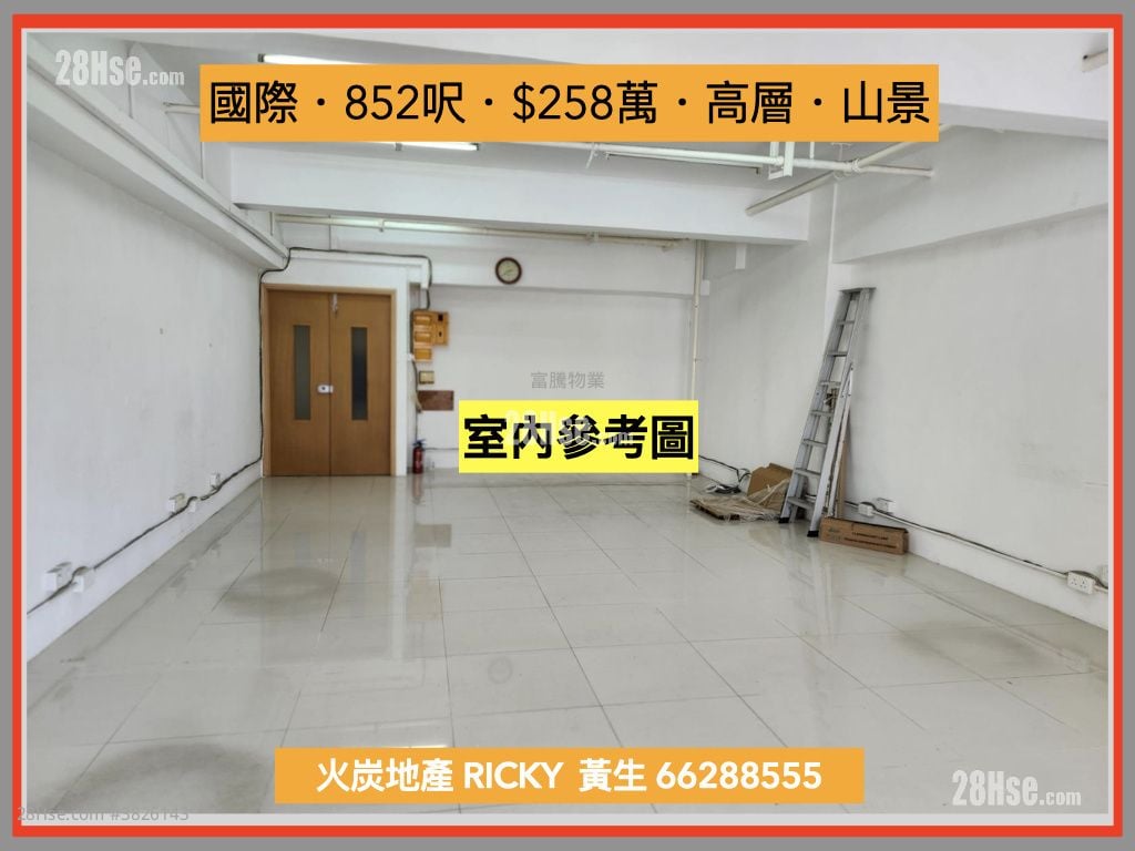 国际工业中心 售盘 开放式间隔 , 1 厕所