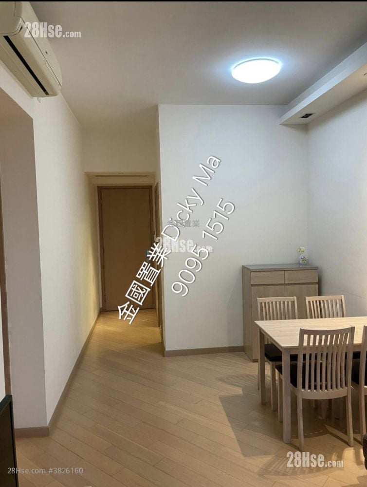 天璽 租盤 2 房 , 2 浴室 640 平方呎