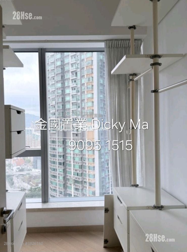 天璽 租盤 2 房 , 2 浴室 640 平方呎