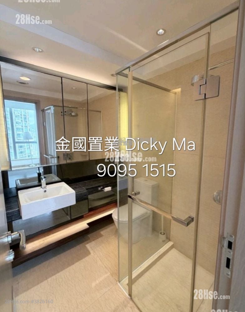 天璽 租盤 2 房 , 2 浴室 640 平方呎