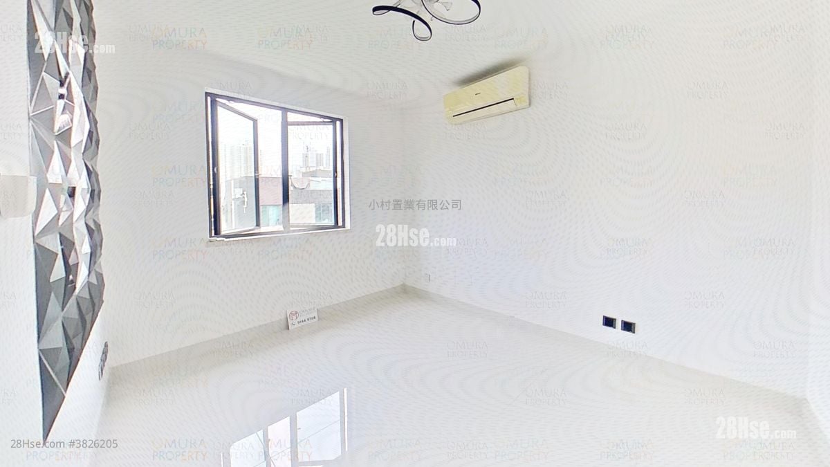 主人房: 巒山壹號 售盤 2 房 , 1 浴室 650 平方呎