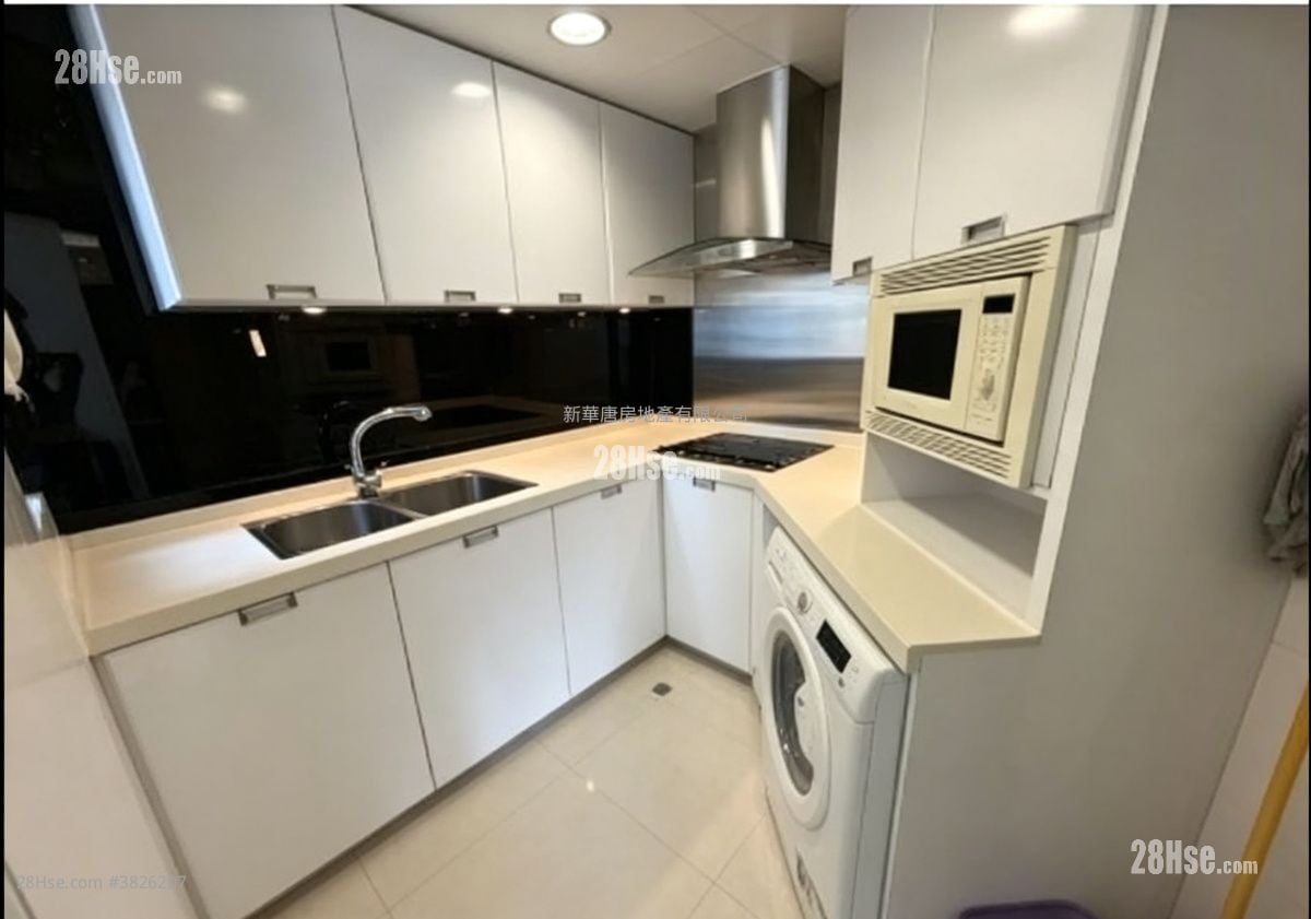 俊傑花園 租盤 2 房 , 2 浴室 626 平方呎