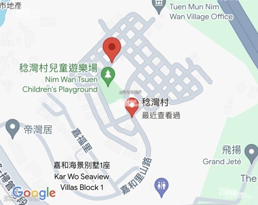 稔灣村 租盤 3 房 , 2 浴室 700 平方呎