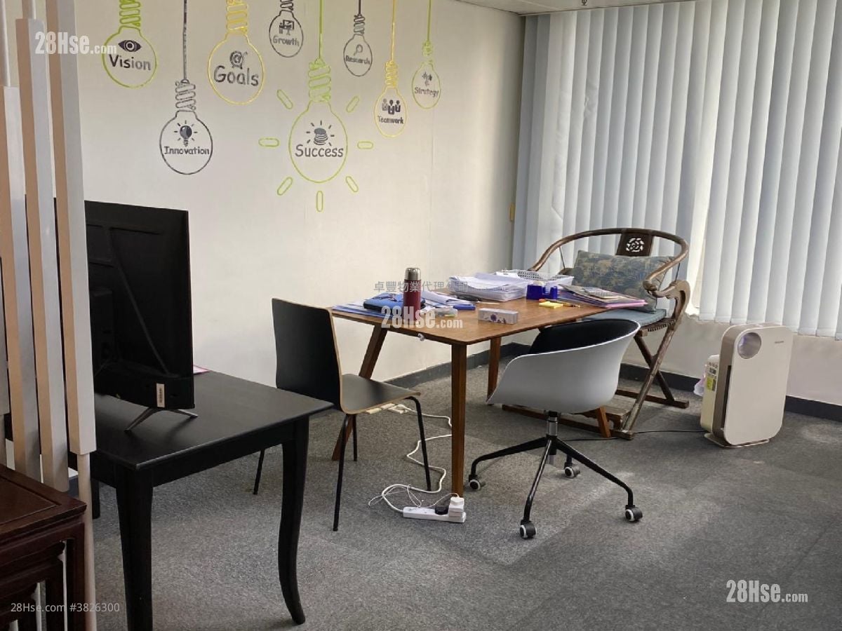 香港中心 租盤 1 房 586 平方呎