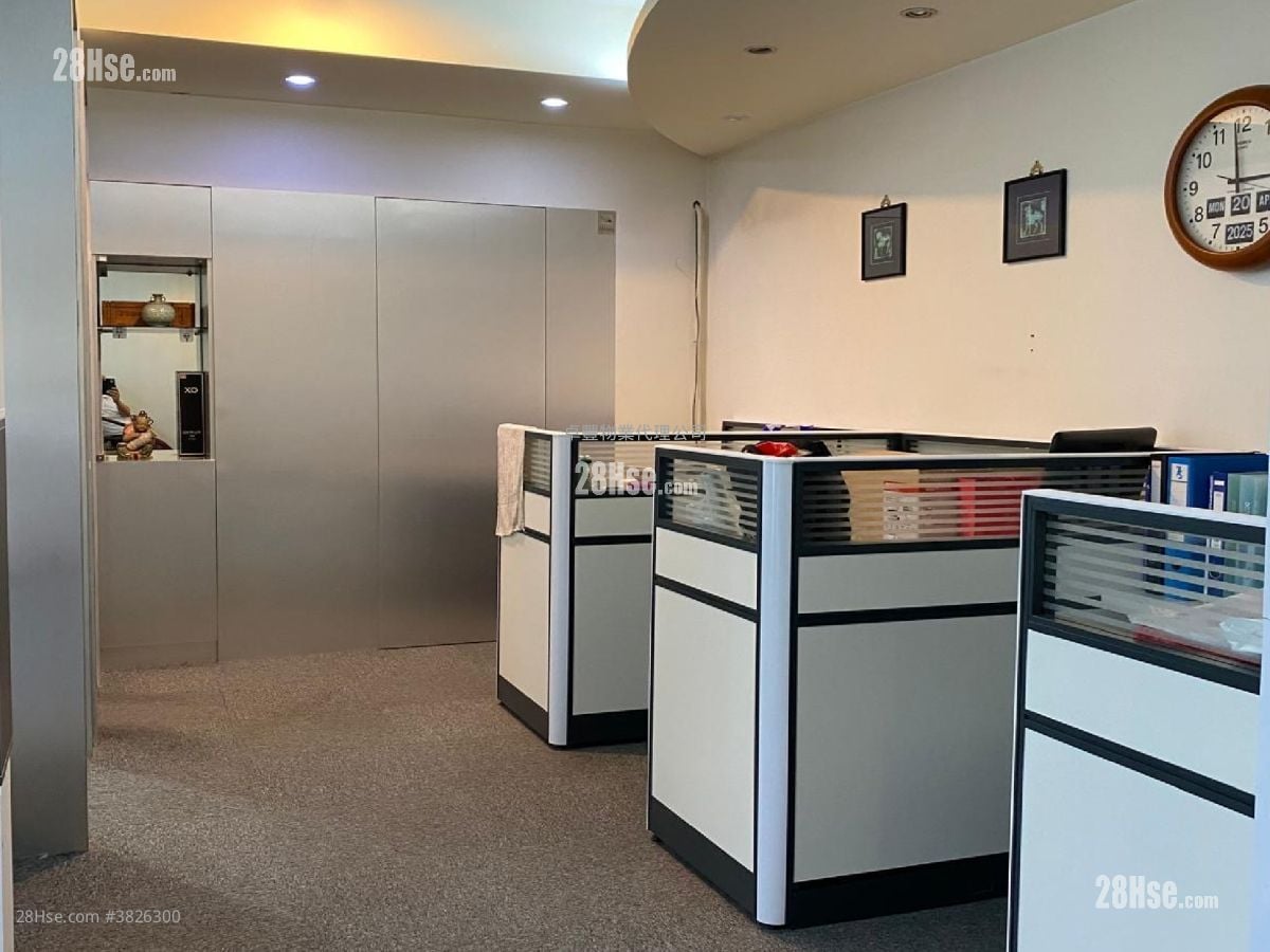 香港中心 租盤 1 房 586 平方呎