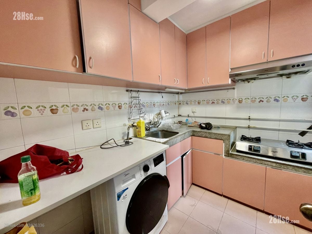 真能閣 租盤 2 房 , 1 浴室 547 平方呎