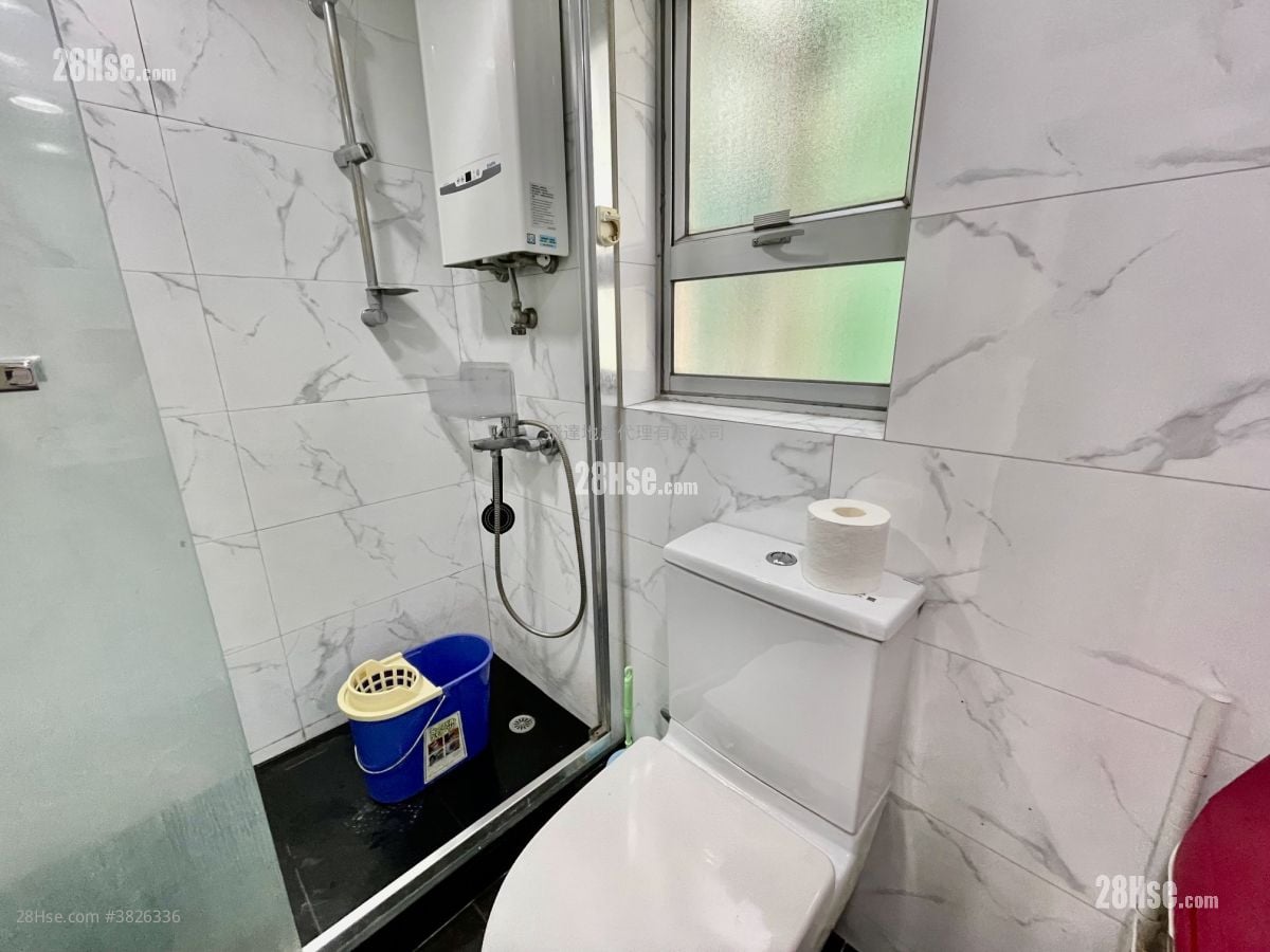 真能閣 租盤 2 房 , 1 浴室 547 平方呎