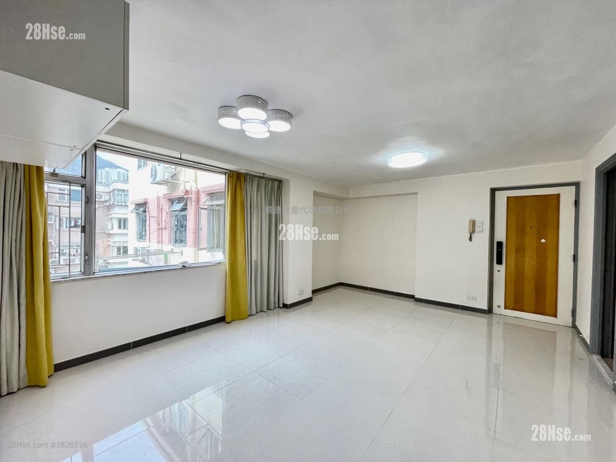 真能閣 租盤 2 房 , 1 浴室 547 平方呎