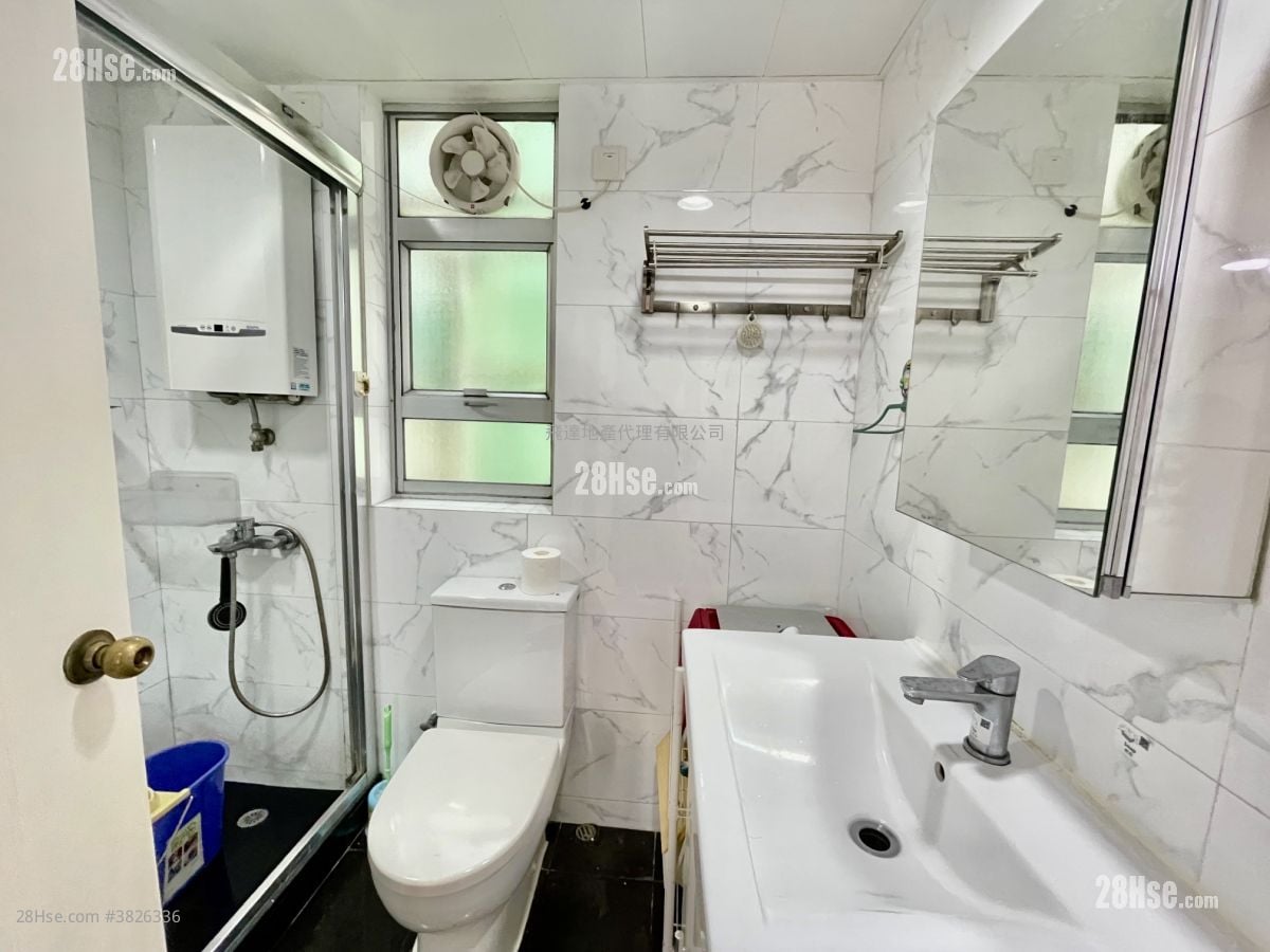 真能閣 租盤 2 房 , 1 浴室 547 平方呎