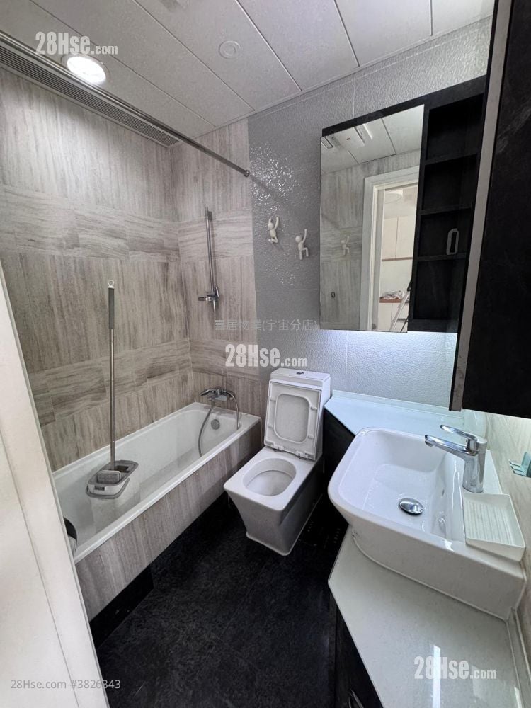 寓弍捌 租盘 2 房 , 1 浴室 433 平方尺