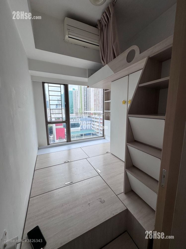 寓弍捌 租盘 2 房 , 1 浴室 433 平方尺