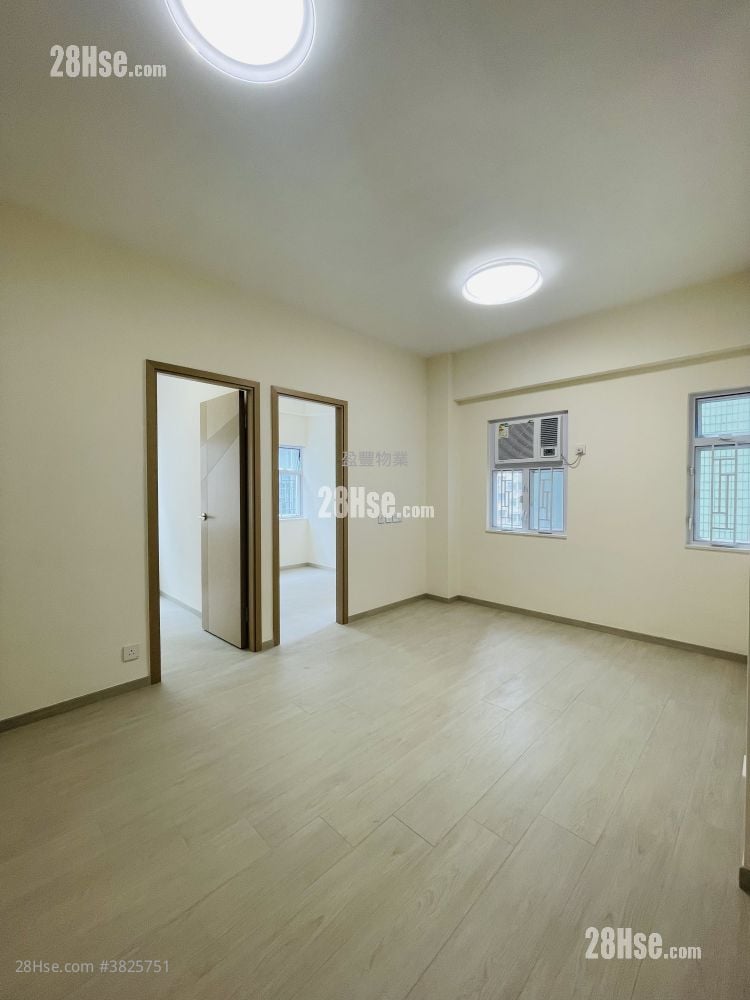 英京大廈 租盤 3 房 , 1 浴室 483 平方呎