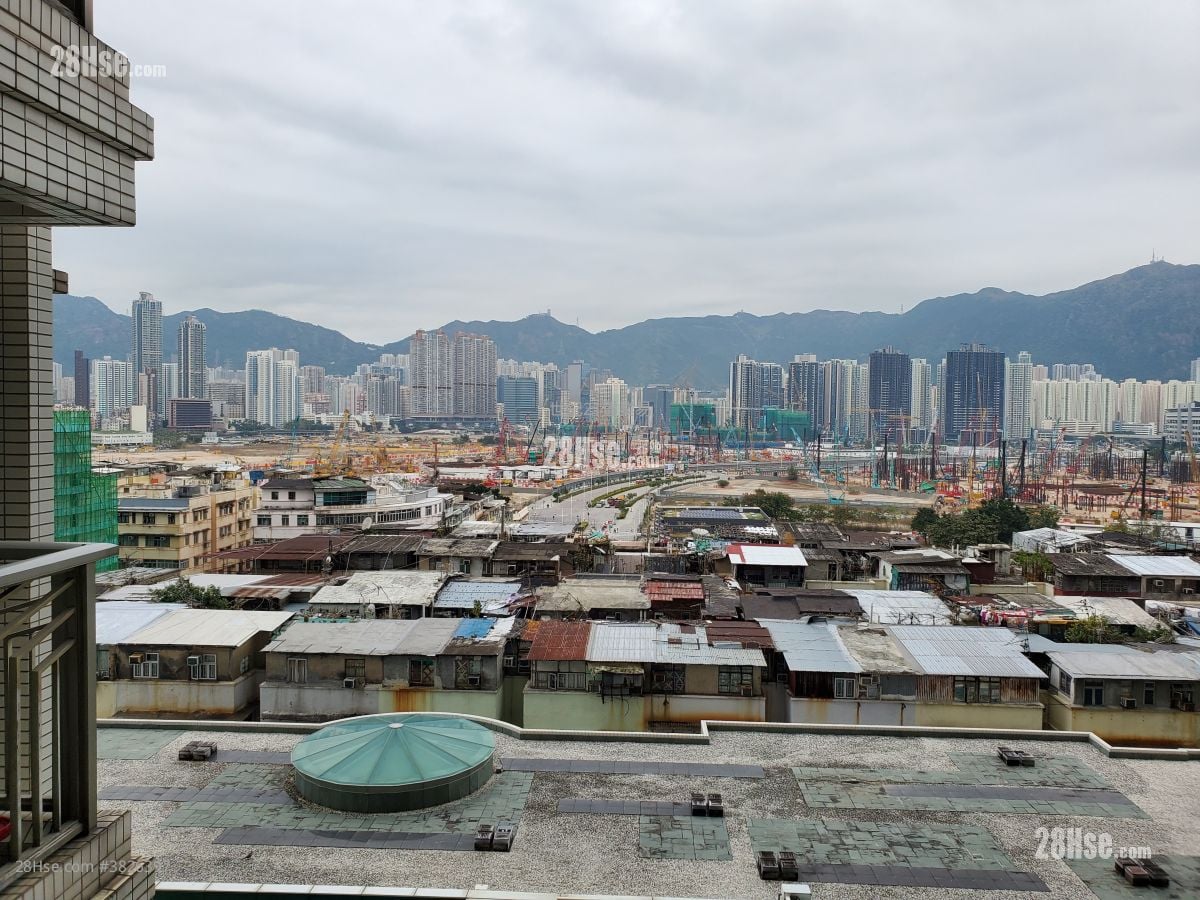 翔龍灣 租盤 2 房 , 1 浴室 385 平方呎