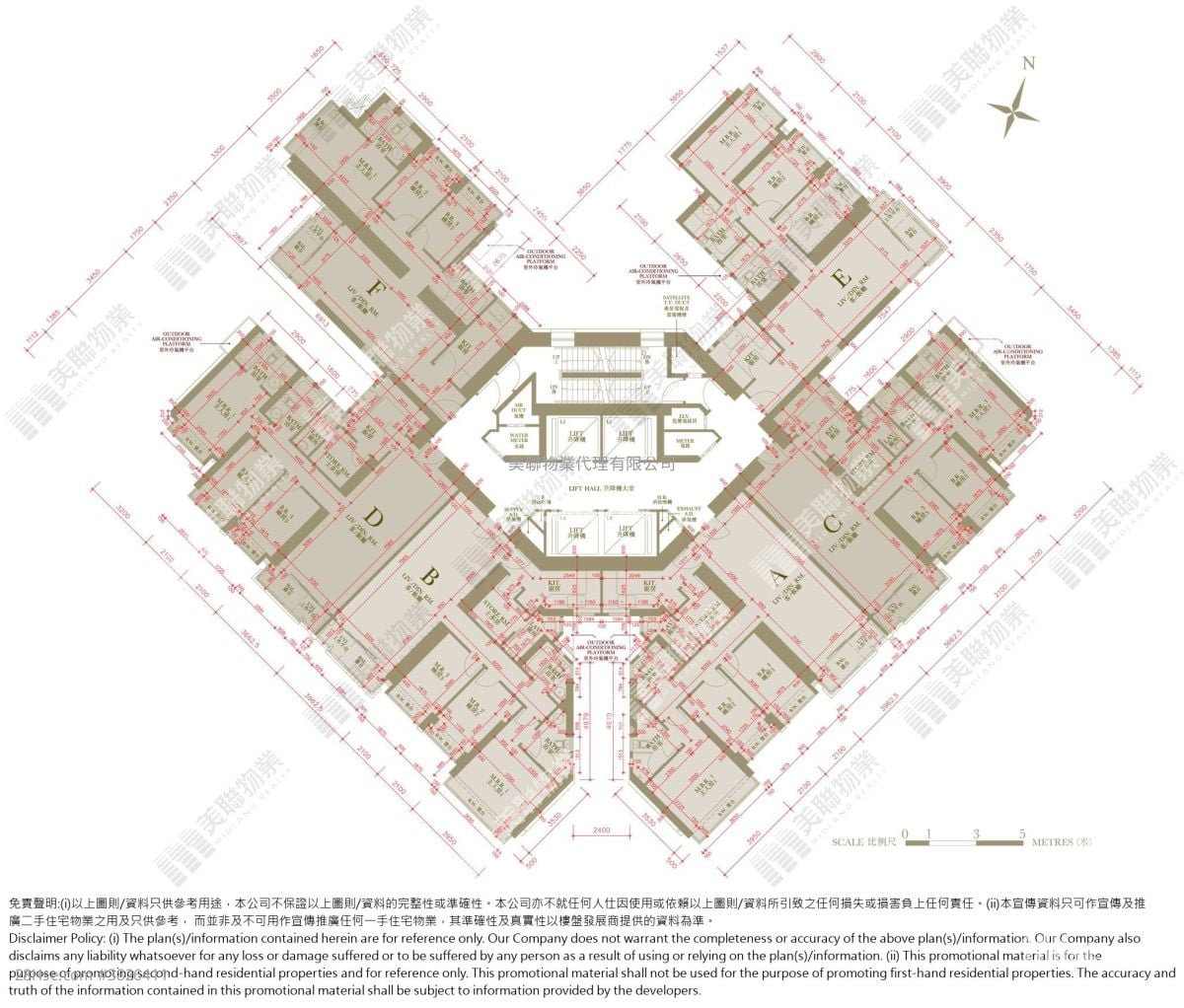 御豪门 售盘 3 房 , 2 浴室 856 平方尺