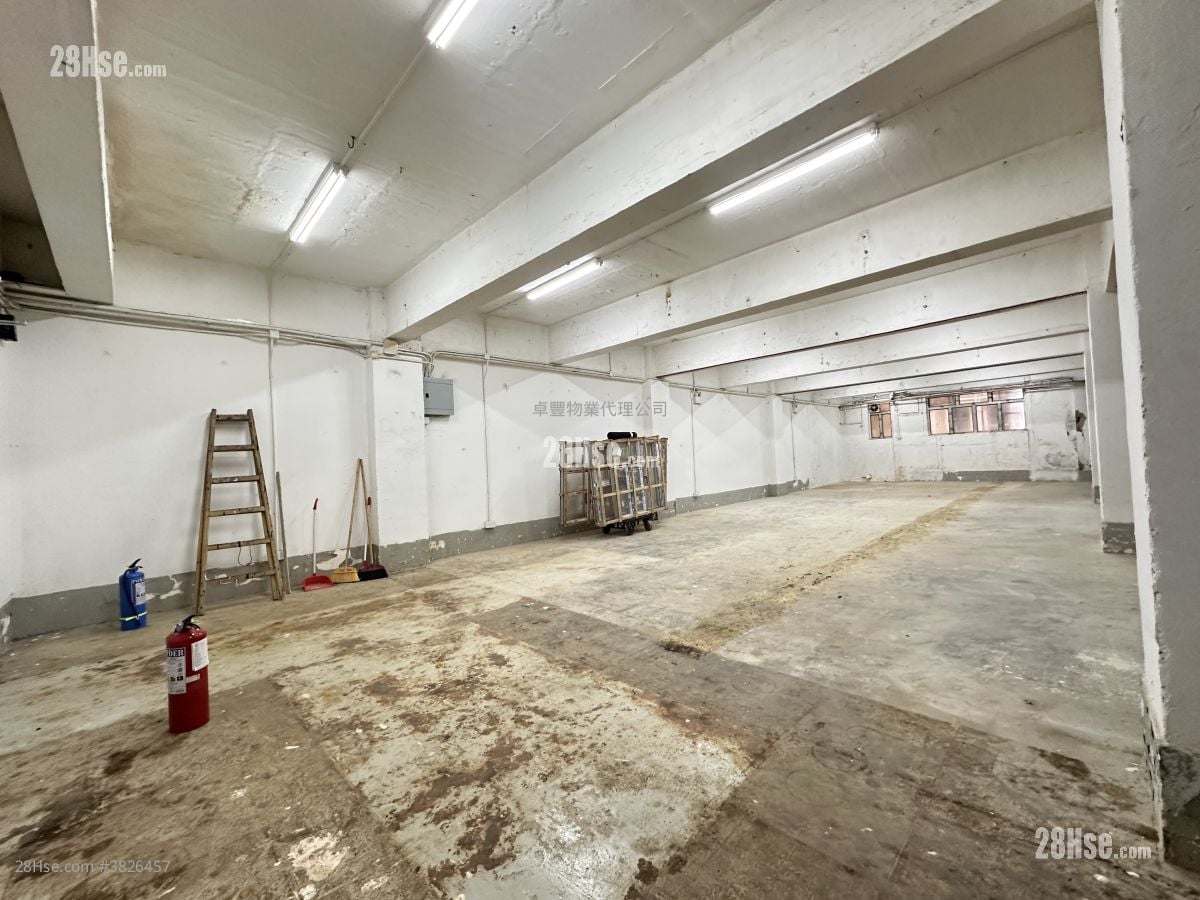 麗昌工廠大廈 租盤 開放式間隔 1,520 平方呎