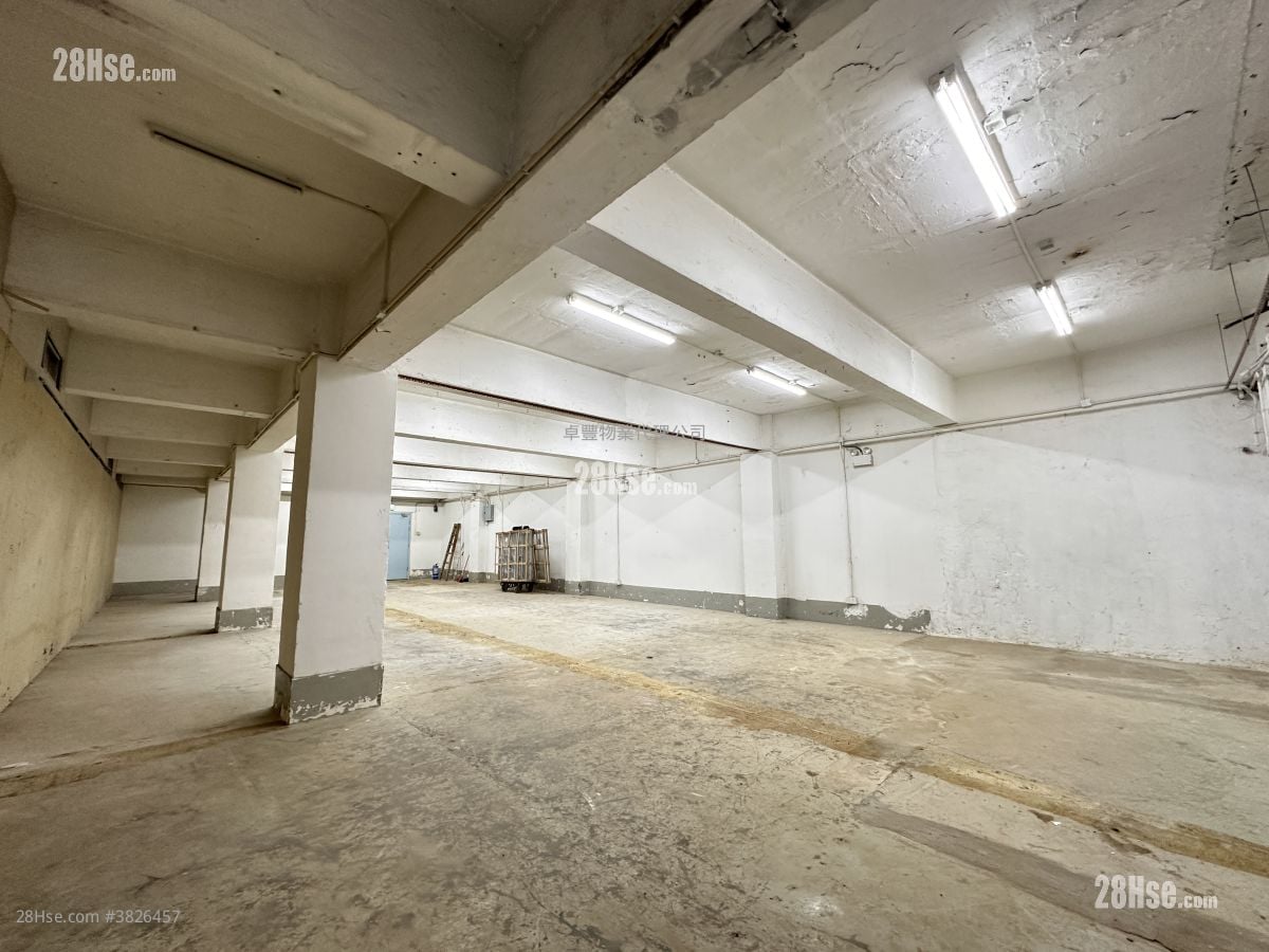 麗昌工廠大廈 租盤 開放式間隔 1,520 平方呎