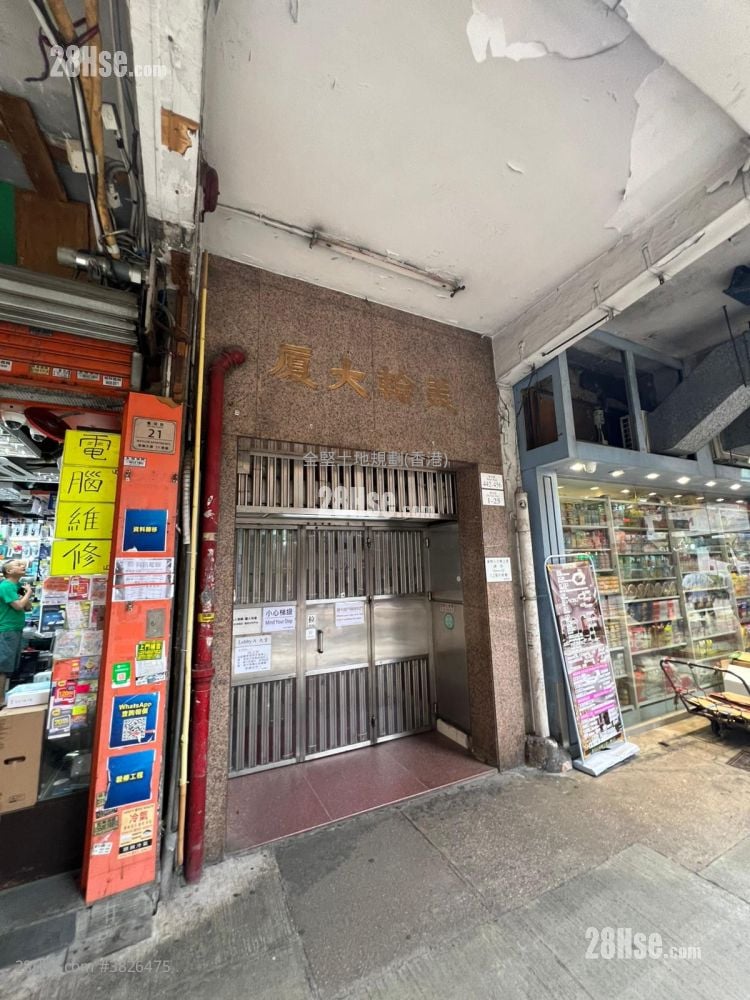 美輪大廈 租盤 1 房 , 1 浴室 170 平方呎