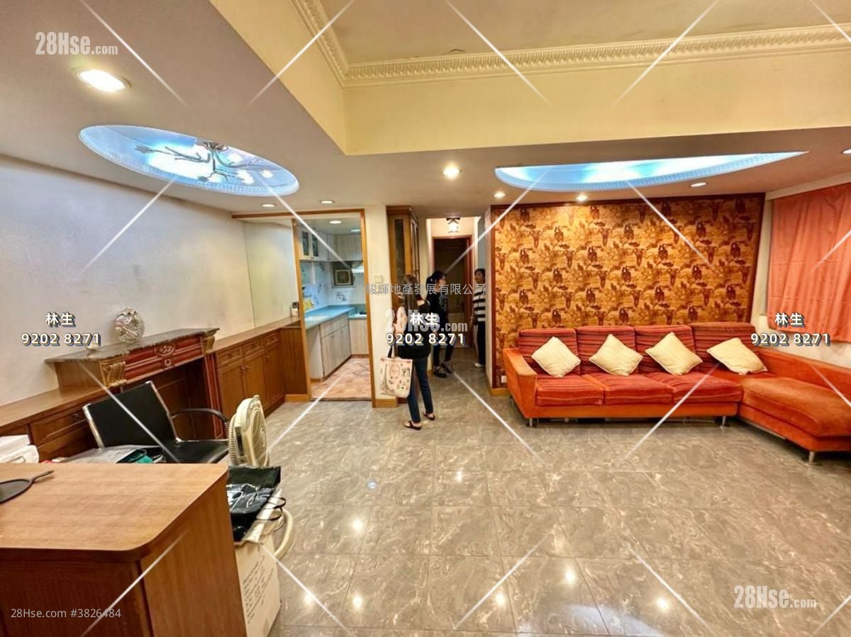 百安大廈 售盤 3 房 , 1 浴室 665 平方呎