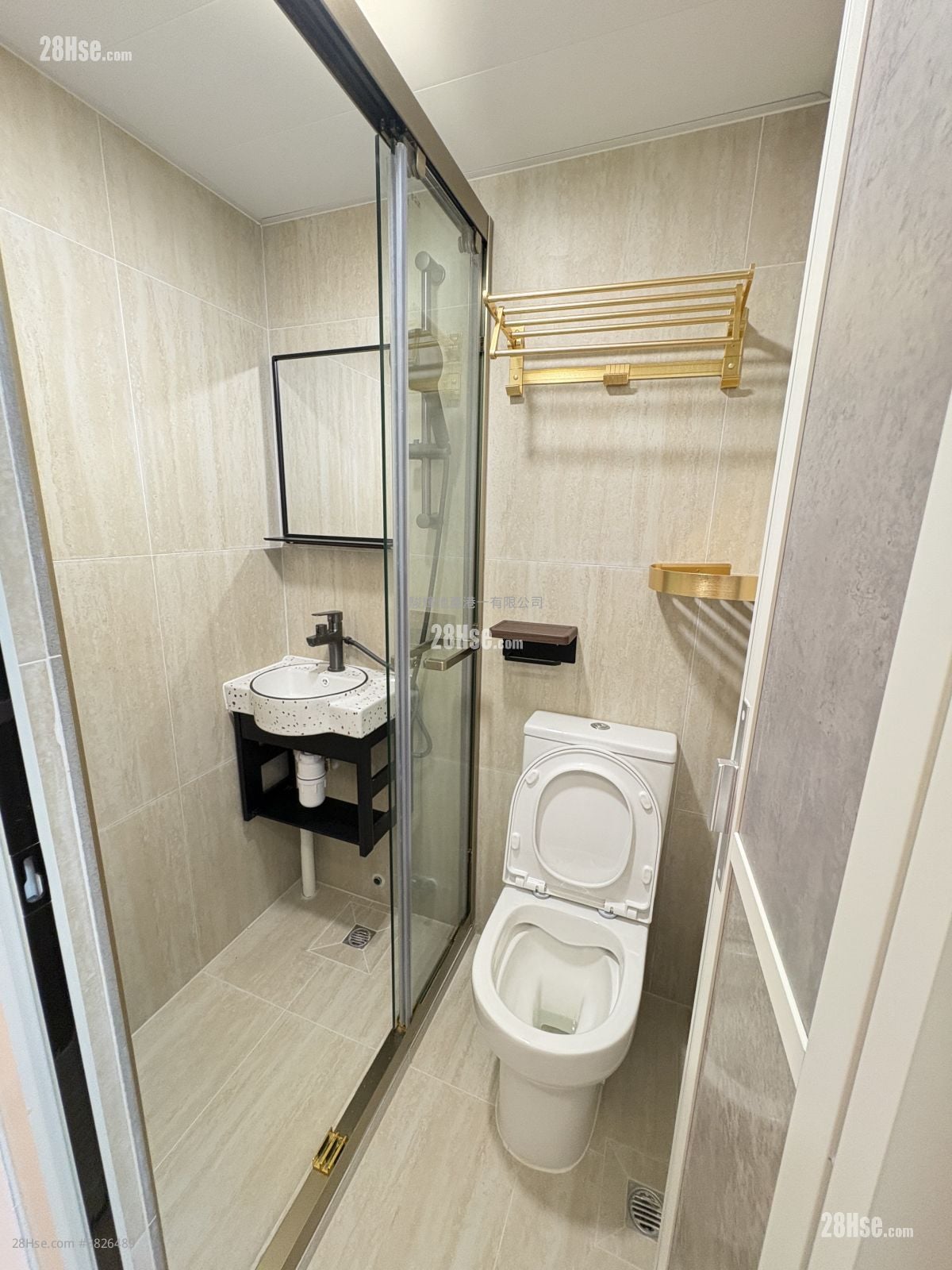 金巴利大廈 租盤 開放式間隔 , 1 浴室 180 平方呎