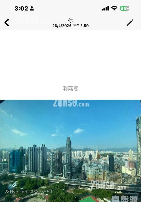 港灣豪庭 租盤 2 房 , 1 浴室 322 平方呎