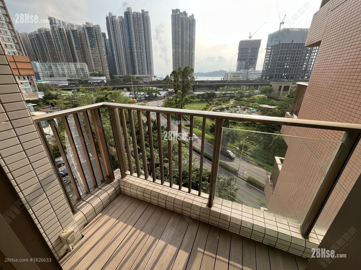 君匯港 租盤 3 房 , 1 浴室 541 平方呎