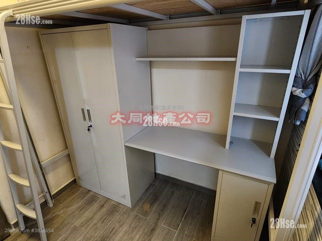 中堅樓 租盤 開放式間隔 , 1 浴室 80 平方呎