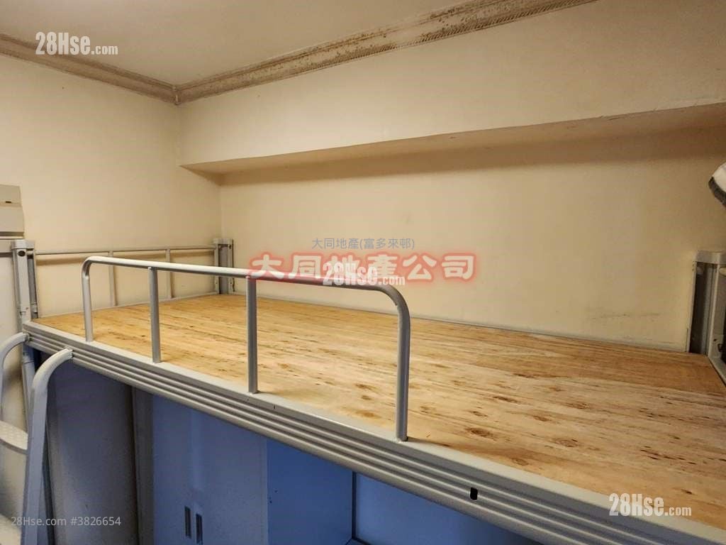 中堅樓 租盤 開放式間隔 , 1 浴室 80 平方呎