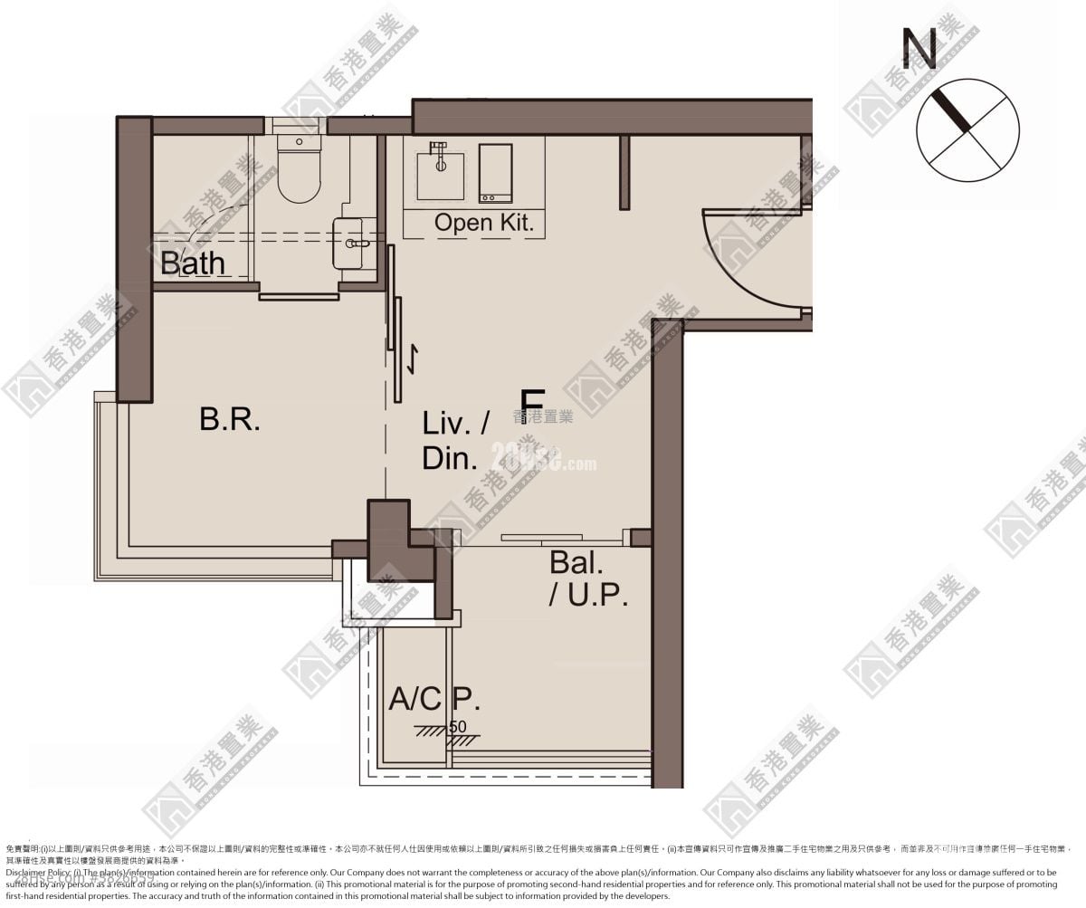 Larchwood 租盤 1 房 , 1 浴室 267 平方呎