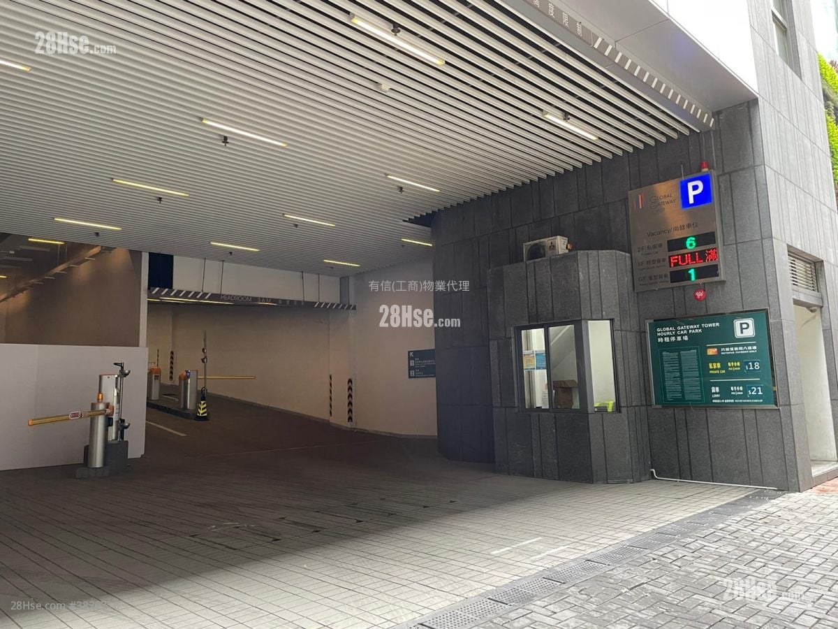 Global Gateway Tower 租盤 1 房 614 平方呎
