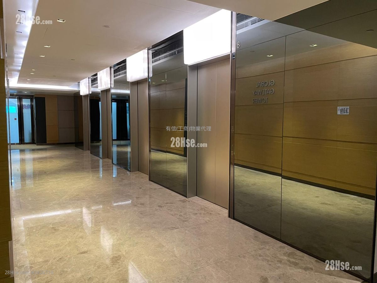 Global Gateway Tower 租盤 1 房 614 平方呎