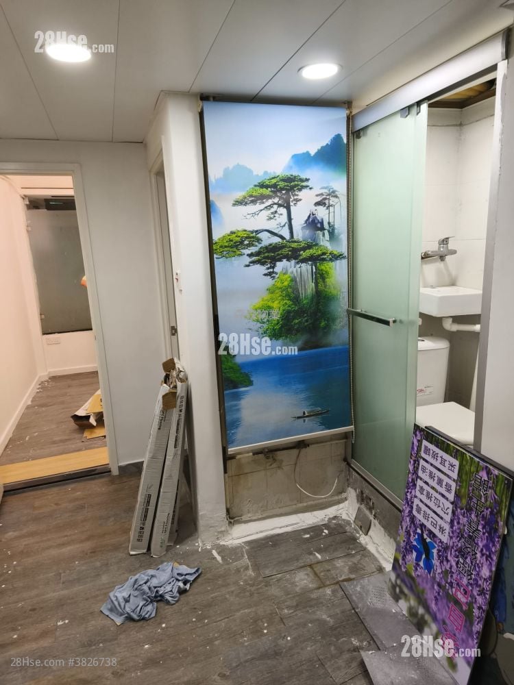 渣甸街唐二樓 租盤 2 房 , 2 浴室 376 平方呎