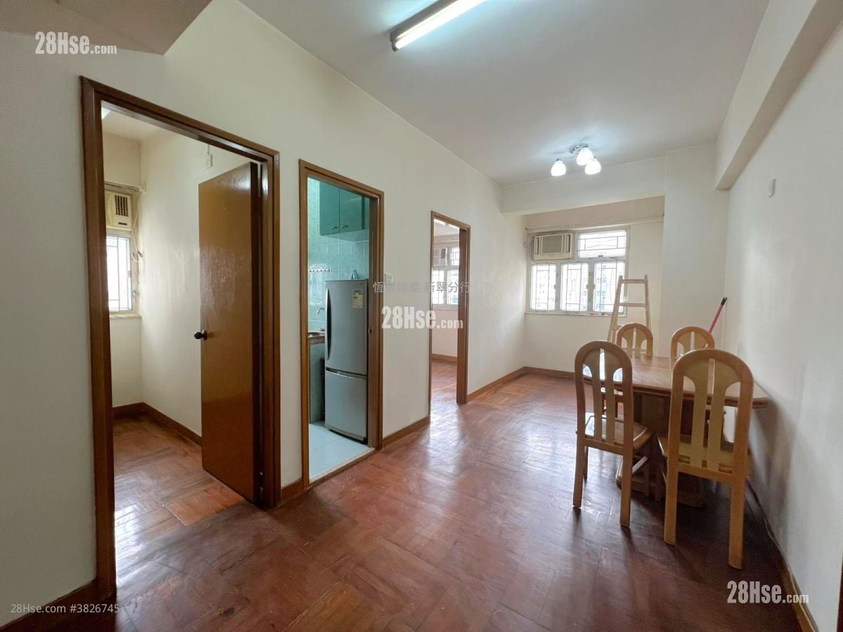 柴灣戲院大廈 租盤 2 房 , 1 浴室 408 平方呎