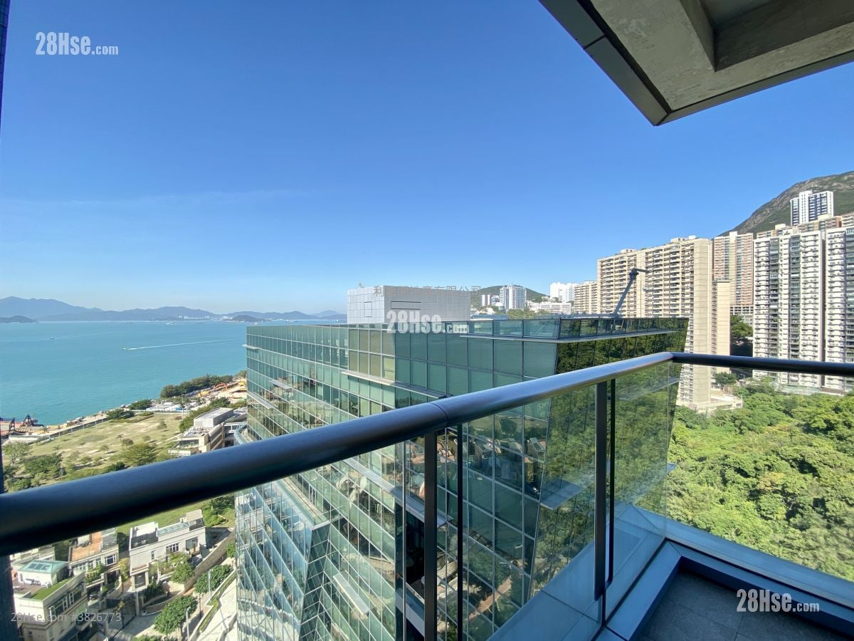 露台: 貝沙灣 售盤 2 房 , 1 浴室 614 平方呎