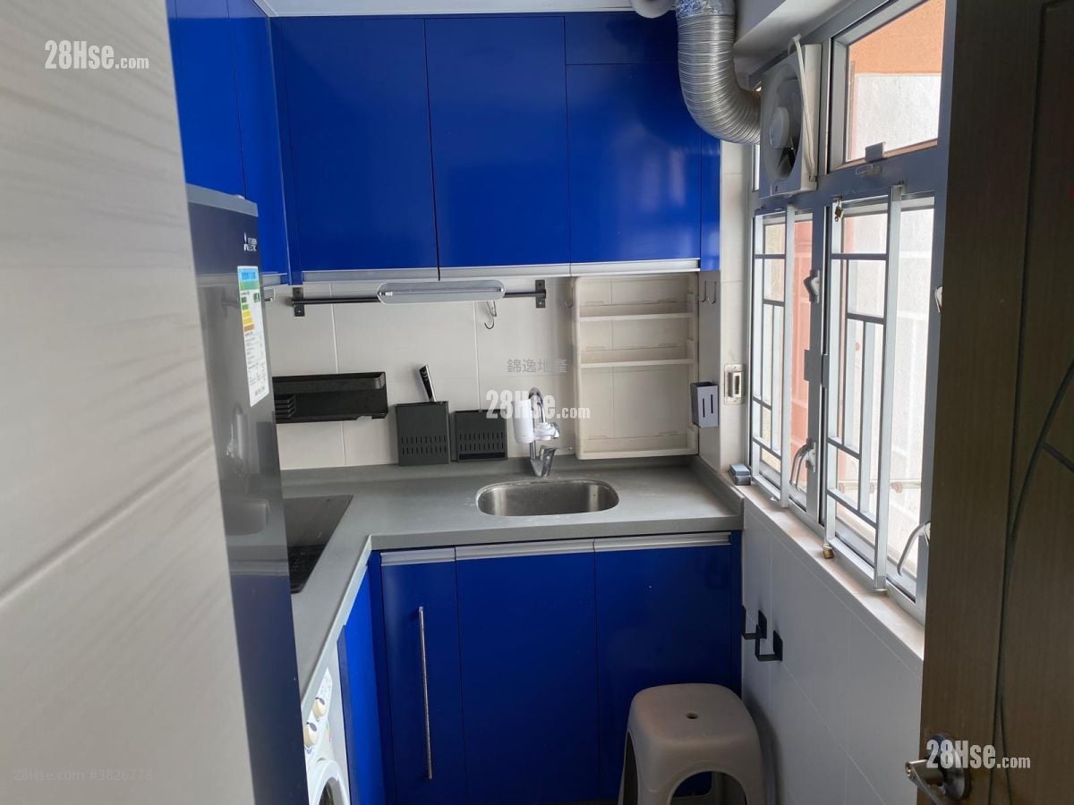 華員邨 租盤 2 房 , 1 浴室 543 平方呎