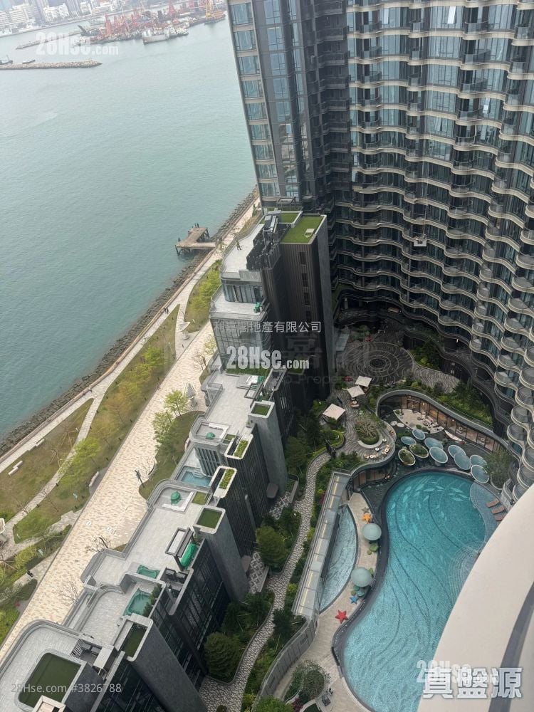 天璽海 租盤 4 房 , 3 浴室 1,089 平方呎