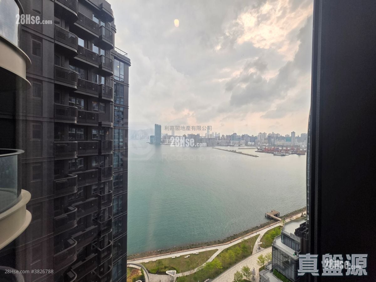 天璽海 租盤 4 房 , 3 浴室 1,089 平方呎