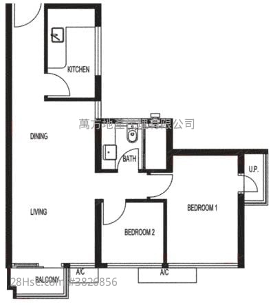 Greenhill Villa Sell 2 Bedrooms , 1 Bathroom 588 ft²