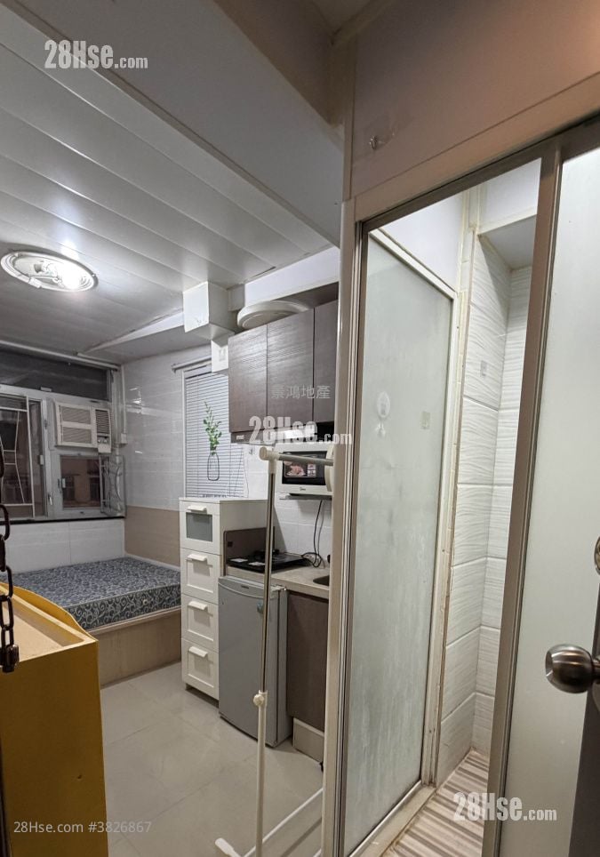 福樂大廈 租盤 開放式間隔 , 1 浴室 100 平方呎