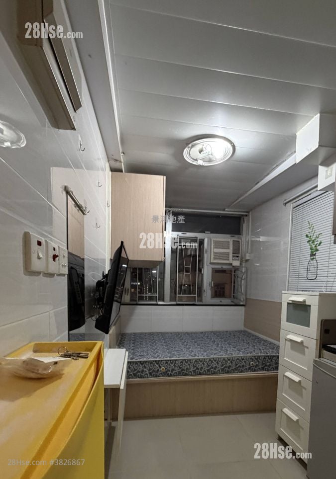 福樂大廈 租盤 開放式間隔 , 1 浴室 100 平方呎