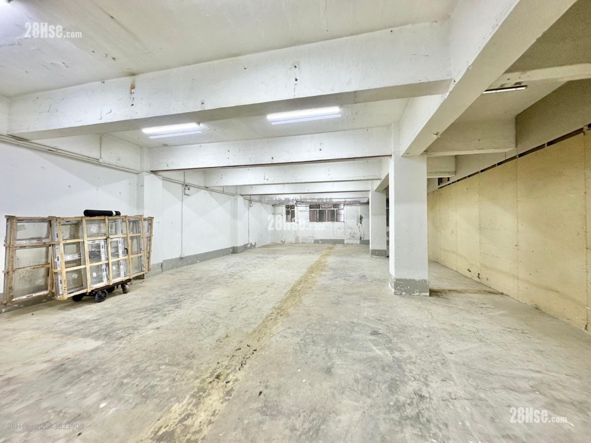 丽昌工厂大厦 租盘 1,500 平方尺