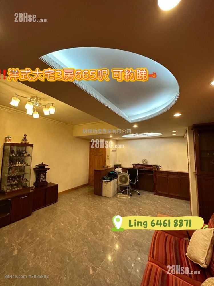 百安大廈 售盤 3 房 , 1 浴室 665 平方呎