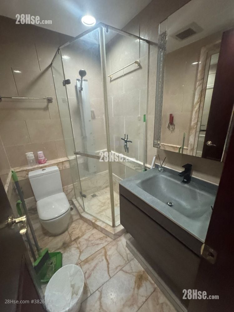 帝峰皇殿 租盘 开放式间隔 , 1 浴室 300 平方尺