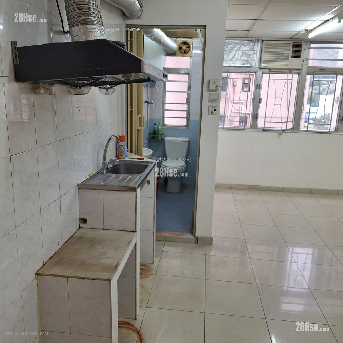 顺利商业大厦 租盘 开放式间隔 , 1 厕所 220 平方尺