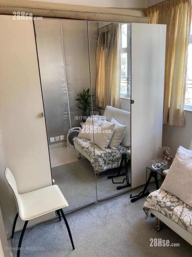 光裕樓 租盤 3 房 , 1 浴室 465 平方呎