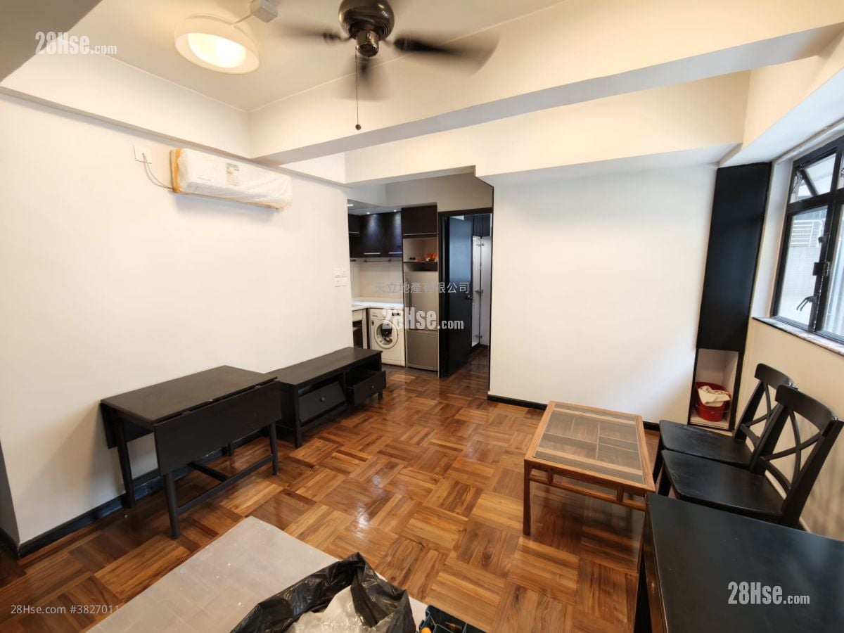 寶慶大廈 租盤 1 房 , 1 浴室 350 平方呎